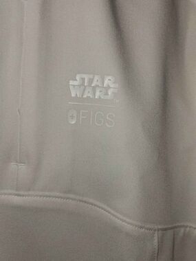 Star Wars x FIGS White Scrub Top